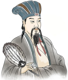 诸葛亮的羽扇纶巾