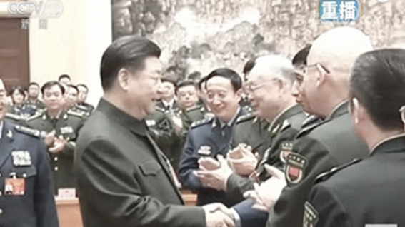 习近平与江泽民大秘握手画面被剪 内幕不寻常