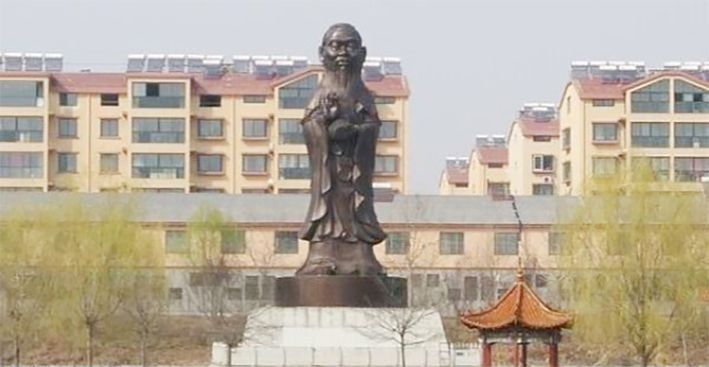 “山东第一观音” 被迫整容成孔子像