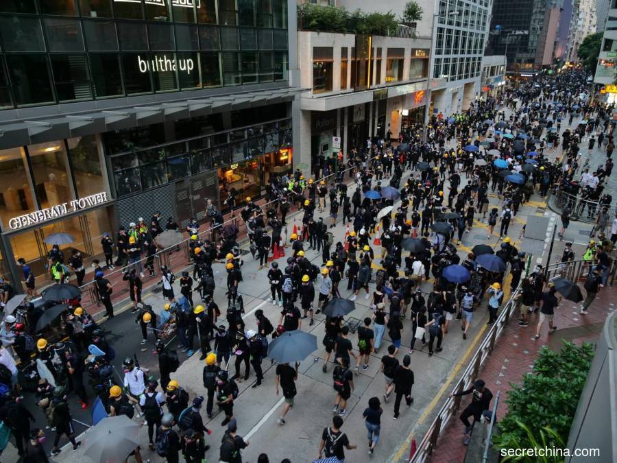 9月8日,呼吁美国落实《香港人权民主法案》的“香港人权与民主祈祷会”。