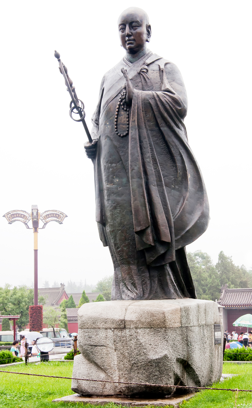 位於西安大雁塔前的玄奘雕像(公有领域)