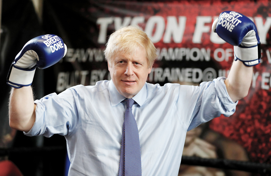 英大选倒数 各党角力  约翰逊选前承诺实现脱欧