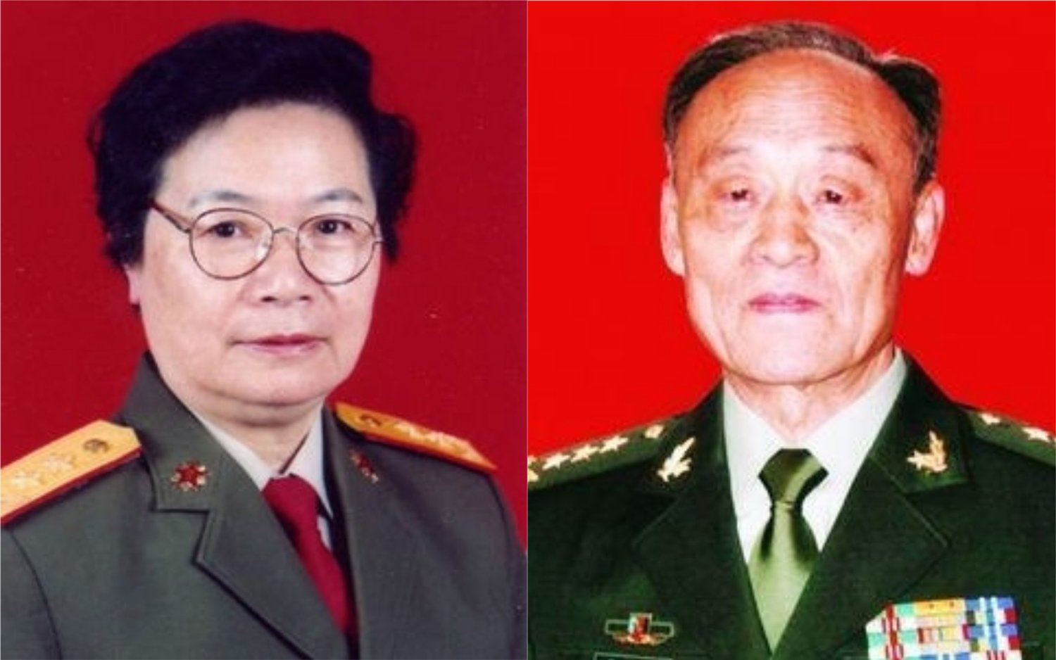 聂荣臻之女聂力及聂力丈夫丁衡高 ( 图: 阿波罗网)