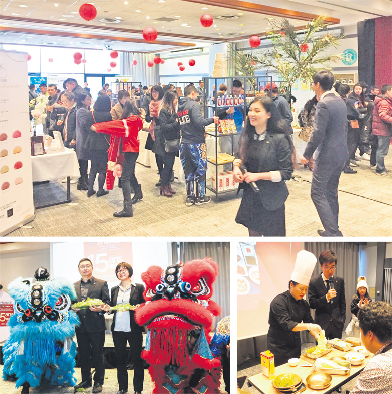 法国利鑫举办大型食品展会  庆祝公司成立15周年