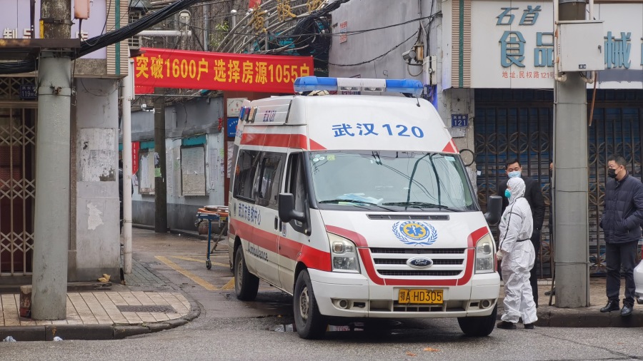 武汉肺炎543人感染17死 患者怕到逃院 医师怕到哭 (组图)