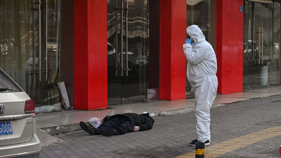 【独家】武汉死人多到用货车拉 医院隔离形同虚设 (视频/图)