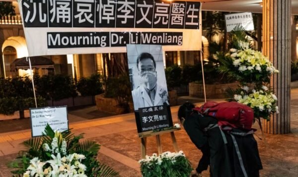 李文亮之死 网络一夜掀起全国抗暴 清华告全国同胞书热传：挽救民族（组图）（1）