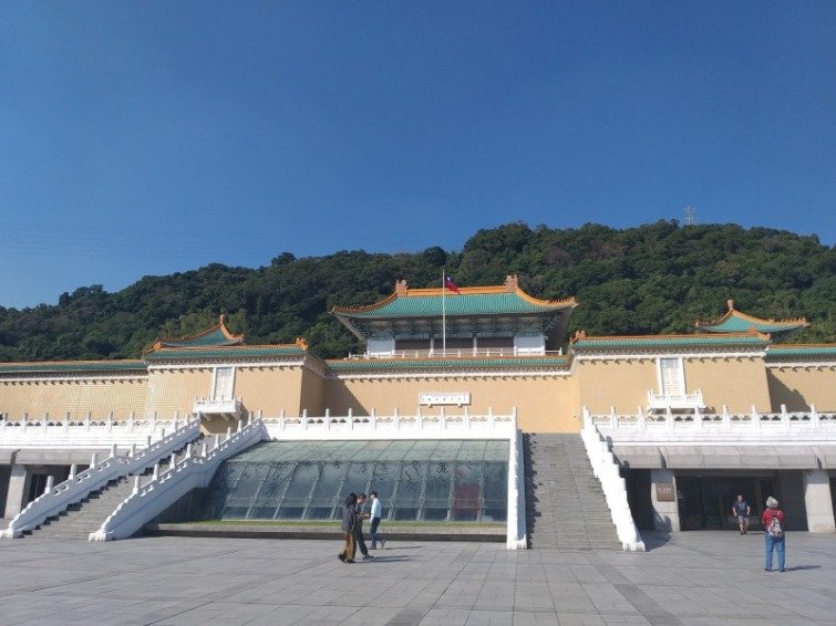 故宫目前以各项防疫措施面对疫情,是否闭馆仍依照中央指示。(图片来源:自由时报/陈昱勋摄)