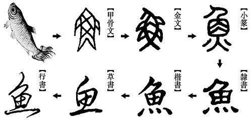 悠游字在说“鱼”