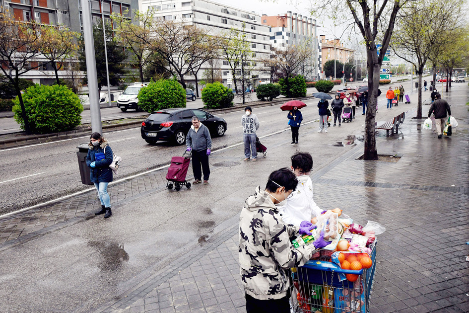 疫情使西班牙民众改变消费习惯