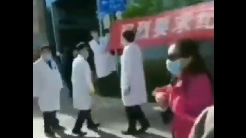天怒人怨！徐州第三人民医院医护罢工抗议官员贪腐 ( 图/视频)
