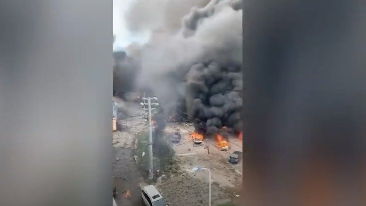 浙江油罐车大爆炸致184死伤 200民宅倒塌 医院大乱 (视频/图)