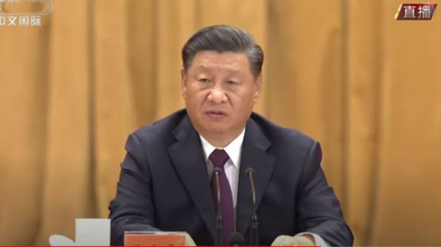 抗疫表彰大会习近平提了31次 “ 斗争 ” 50多个 “ 战 ” 字 (图/视频)