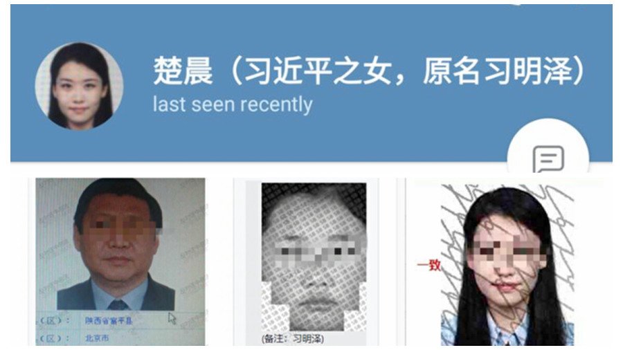 习近平家族的信息是怎样被泄漏的？上传人披露更多内情 (图)