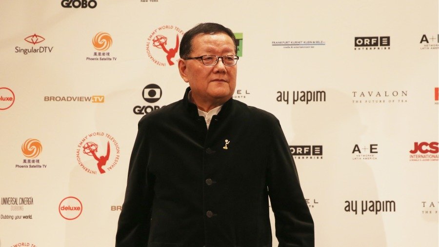 凤凰卫视行政总裁、董事长刘长乐(图片来源:Noa Grayevsky/Getty Images)