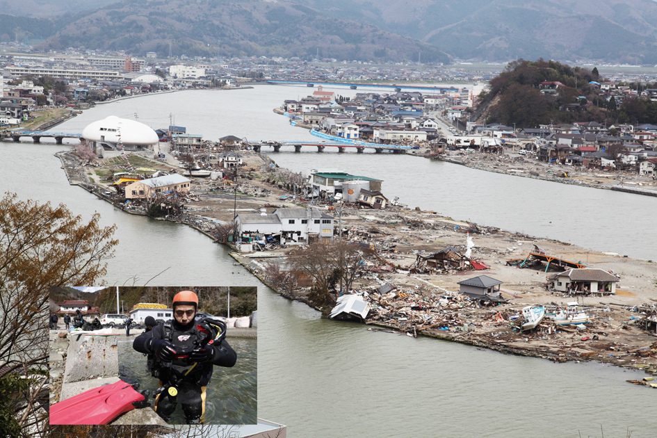 64岁丈夫470次潜水找妻 / 日本“311大地震” 爱妻失踪10年