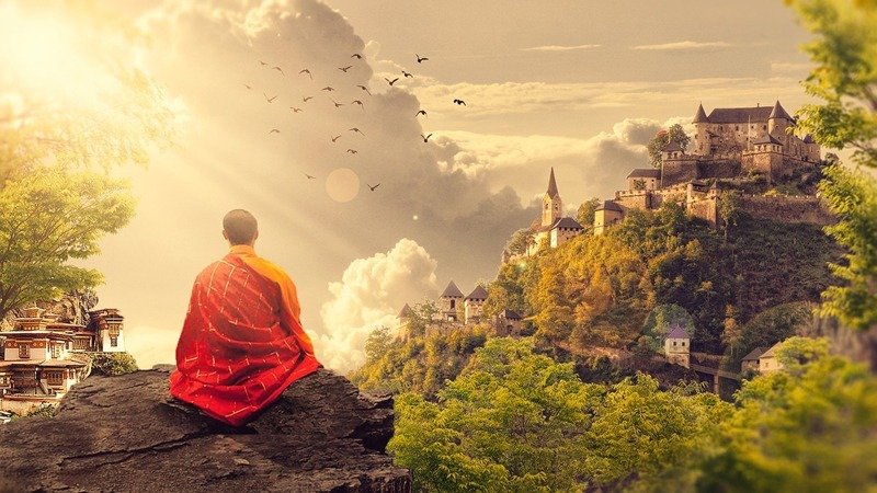人生一世,不过六个字:拿得起,放得下。(图片来源:Pixabay)