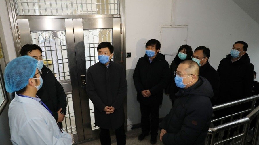 魏小东(左三)将接任北京市政协党组书记。