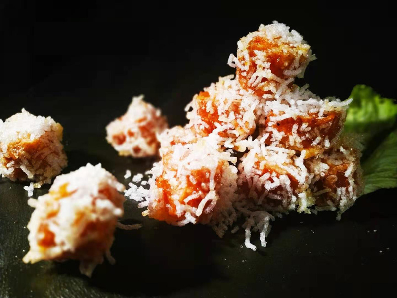 雪花油条虾