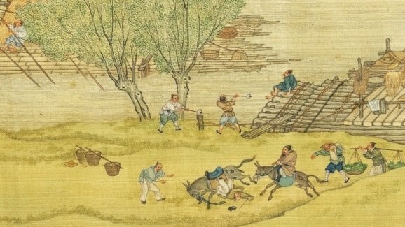画的背后都是有着生命的一面的。清院本清明上河图。(图片来源:公有领域)
