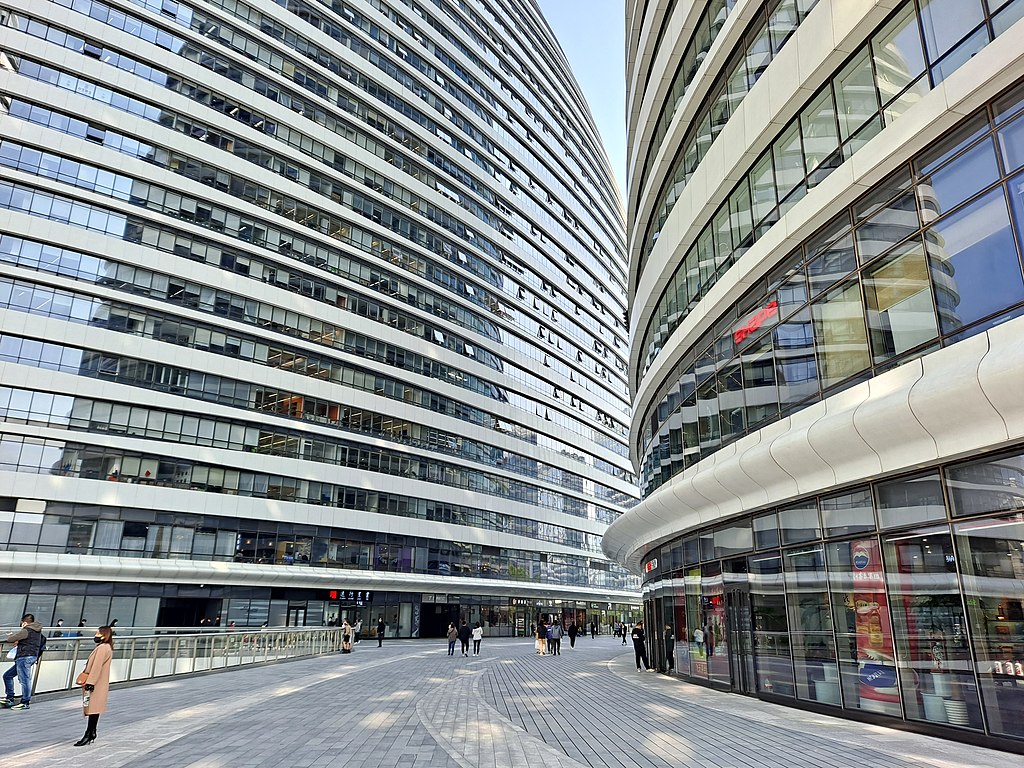 望京SOHO (图片来源:维基百科)