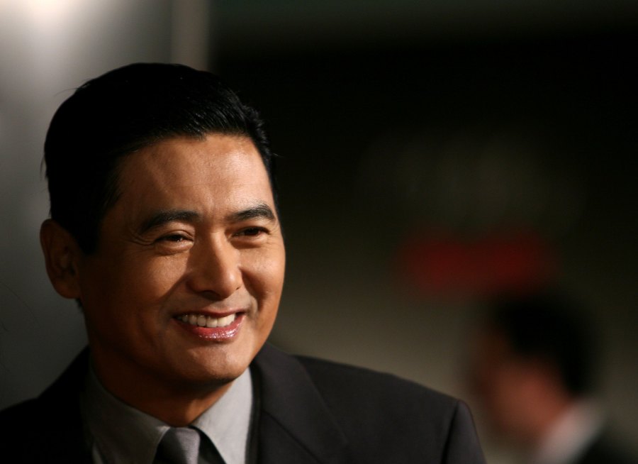 周润发曾说,他的人生座右铭,就是开心、快乐和健康。(图片来源:Michael Buckner/ Getty Images)