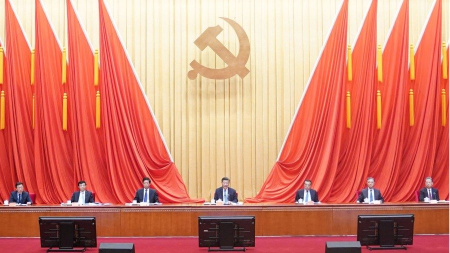中共六中全会是十九届中出席人数最少的会议。