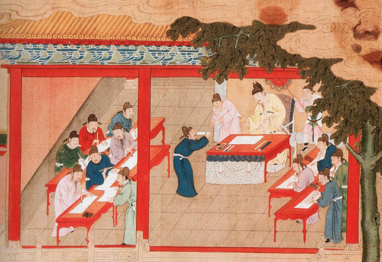 宋代殿试图(公有领域)
