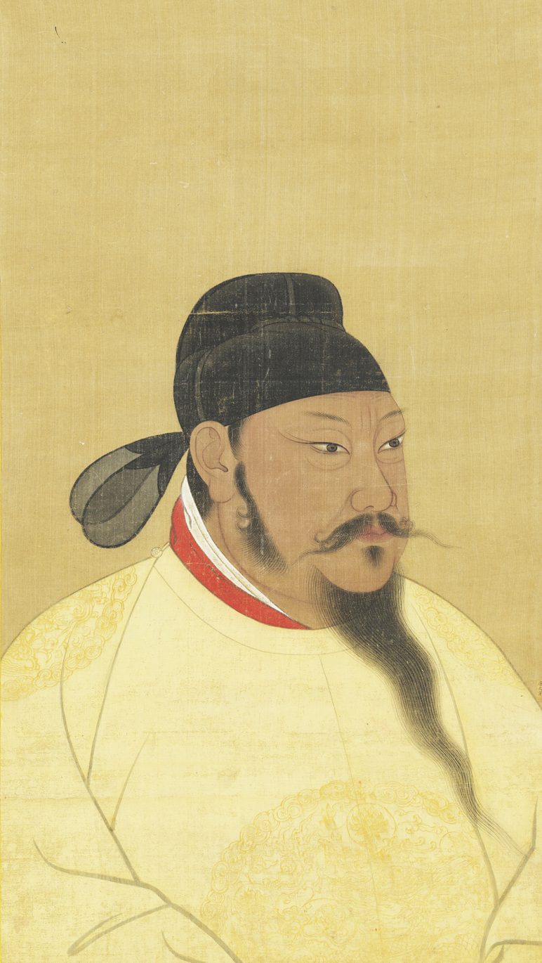 唐太宗半身像(公有领域)