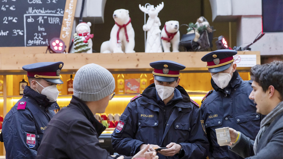 欧洲第一国 奥地利实施接种疫苗强制令