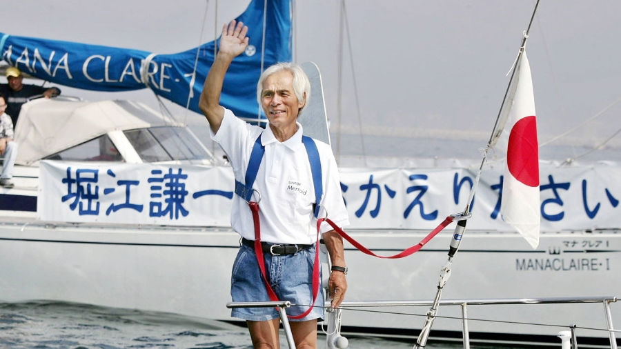 日本83岁冒险家  挑战最高龄独渡太平洋 (图)
