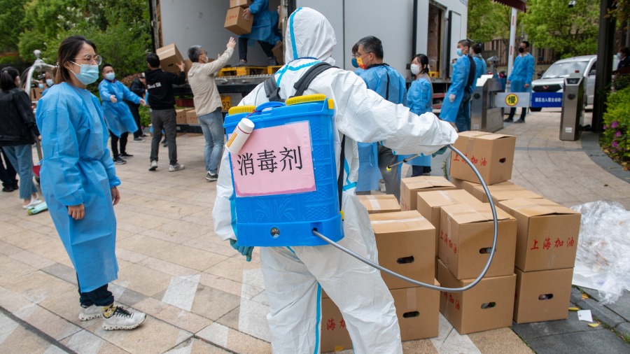 上海官员躺平对抗中央？发文抵制核酸检测 (组图)