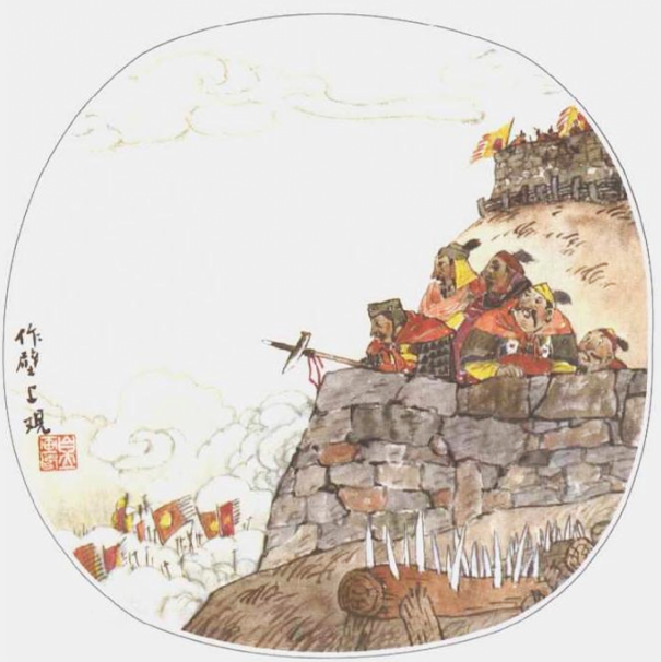 成语故事  作壁上观