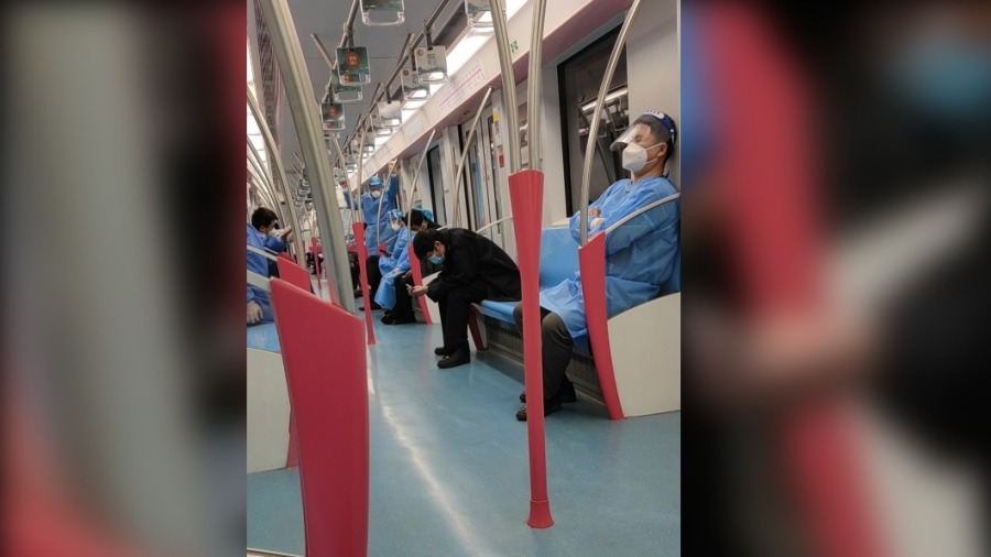 发生什么？上海地铁首度完全停摆  全市如巨大监狱  (组图)