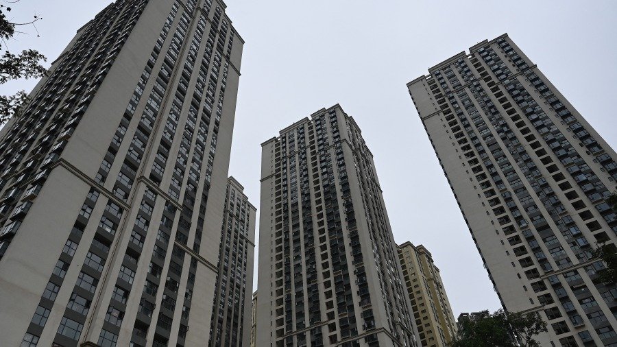 图为昆明市的某恒大住宅小区。(图片来源:Getty Images)