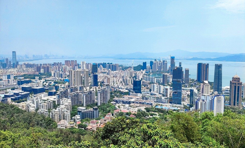 图为深圳楼市。 (图片来源:Pixabay)