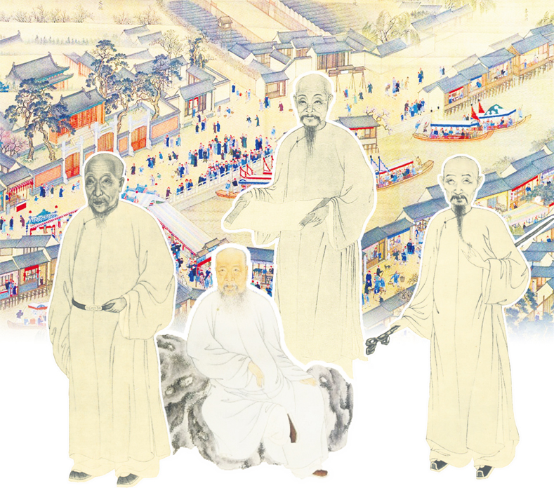 清朝画苑领袖“四王”画派