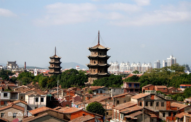 福建泉州开元寺东西塔 / 中国著名古佛塔之五