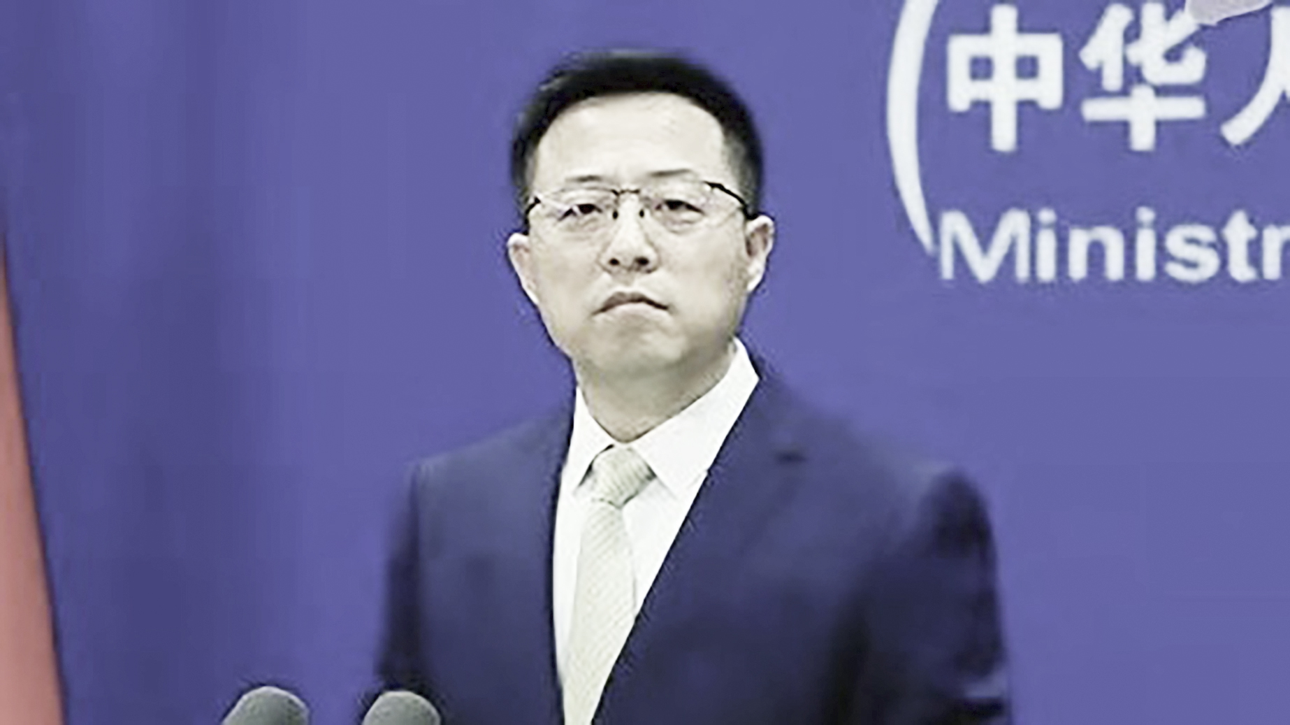 赵立坚被“平级降职” 坐冷板凳