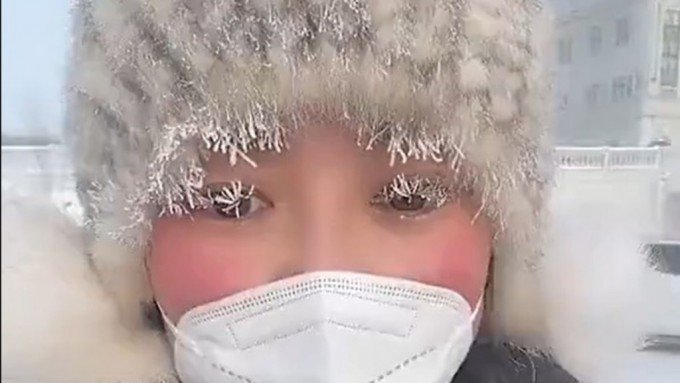 中国冷破纪录  9成国土被 “ 冻哭 ” 漠河史极值-50℃ (组图)