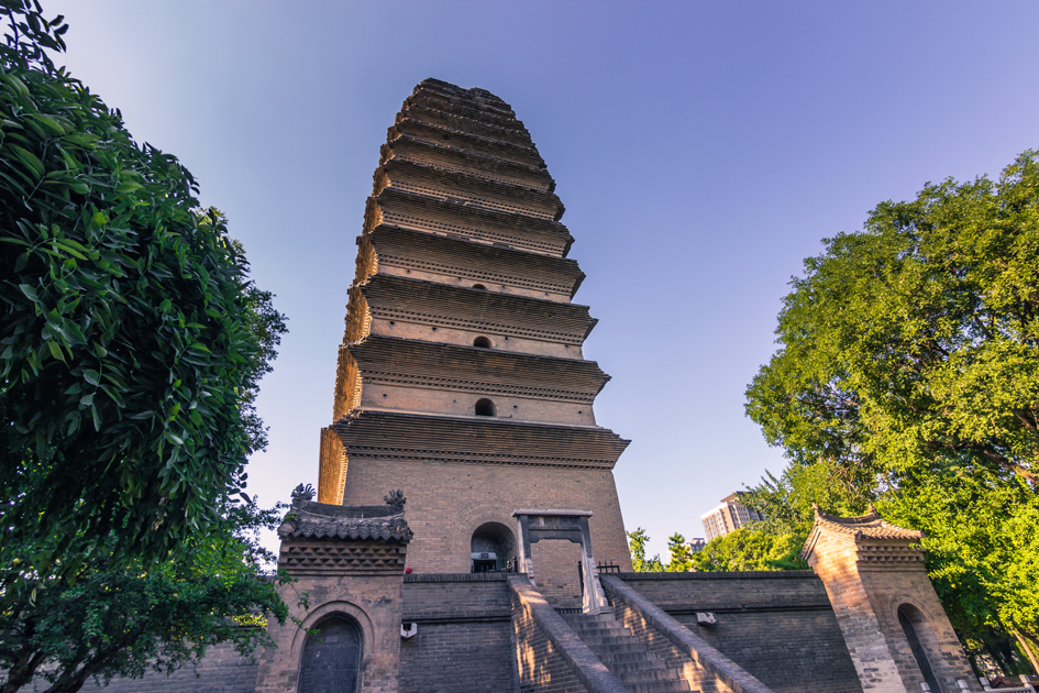 陕西西安荐福寺小雁塔 / 中国著名古佛塔之十七