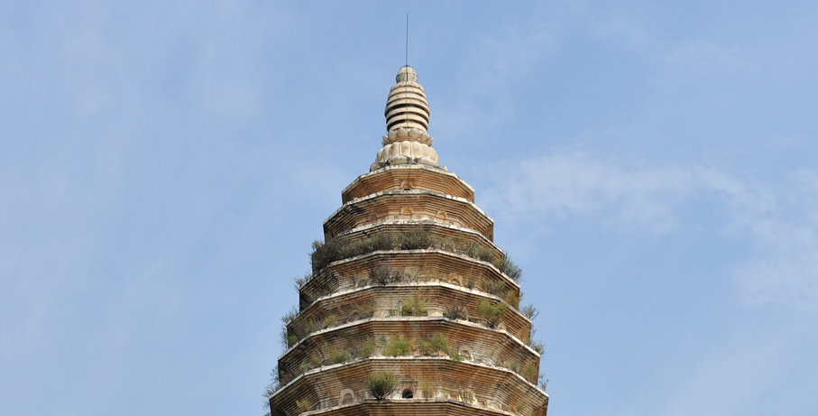 河南登封嵩岳寺塔 / 中国著名古佛塔之十四