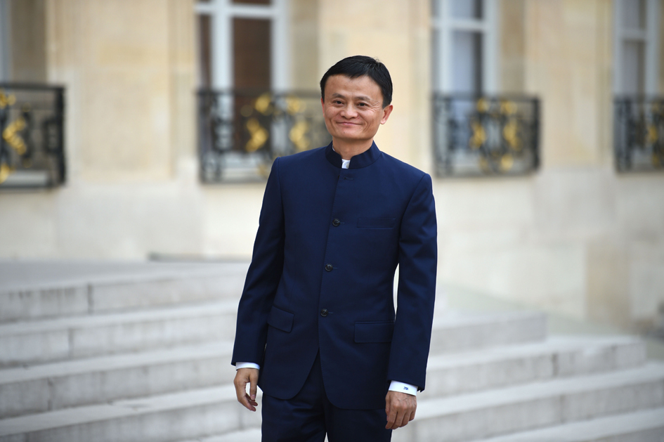 马云(MARTIN BUREAU/AFP via Getty Images)