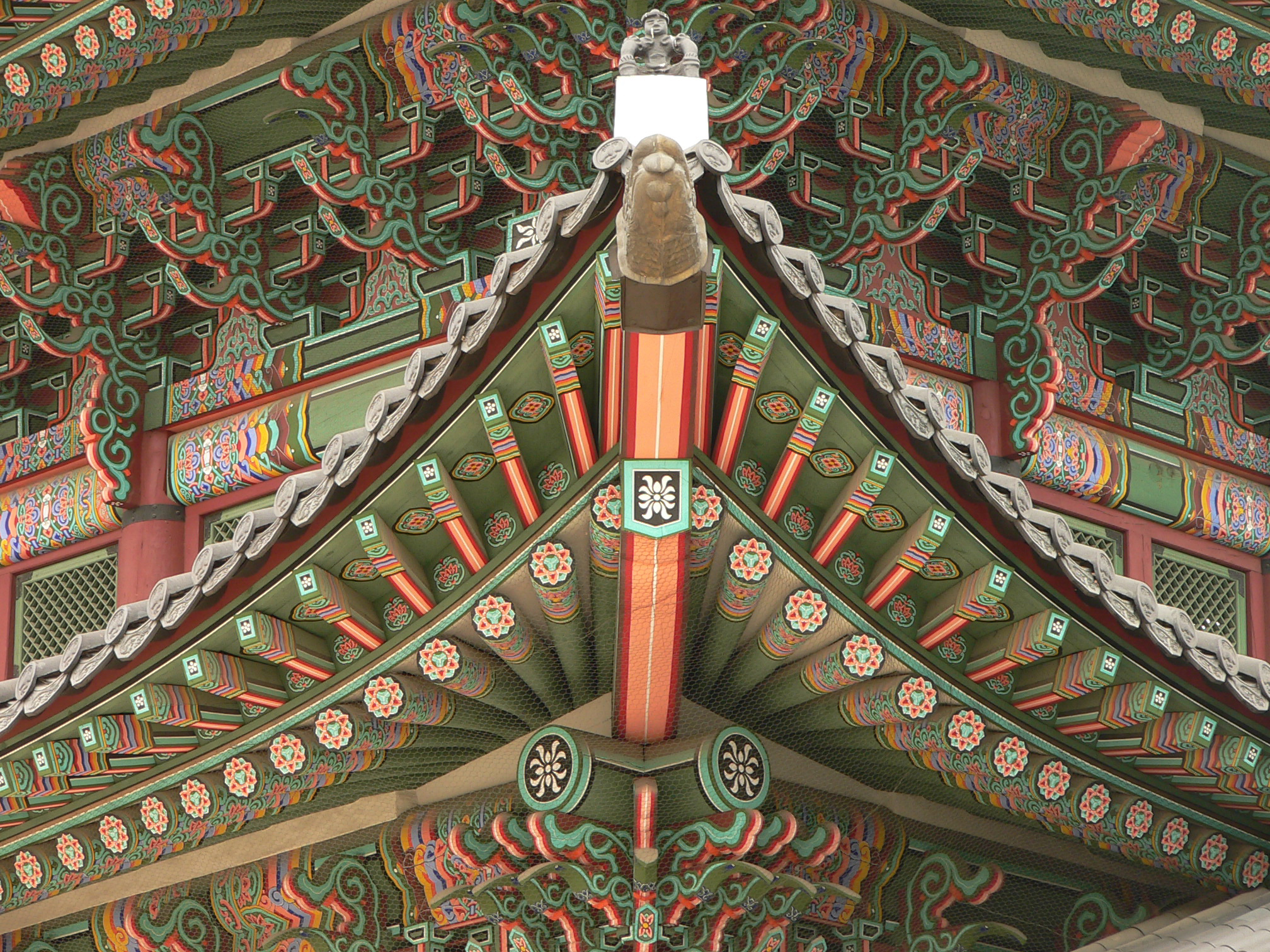 景福宫的屋檐(Nagyman/Wikipedia/CC BY-SA 2.0)