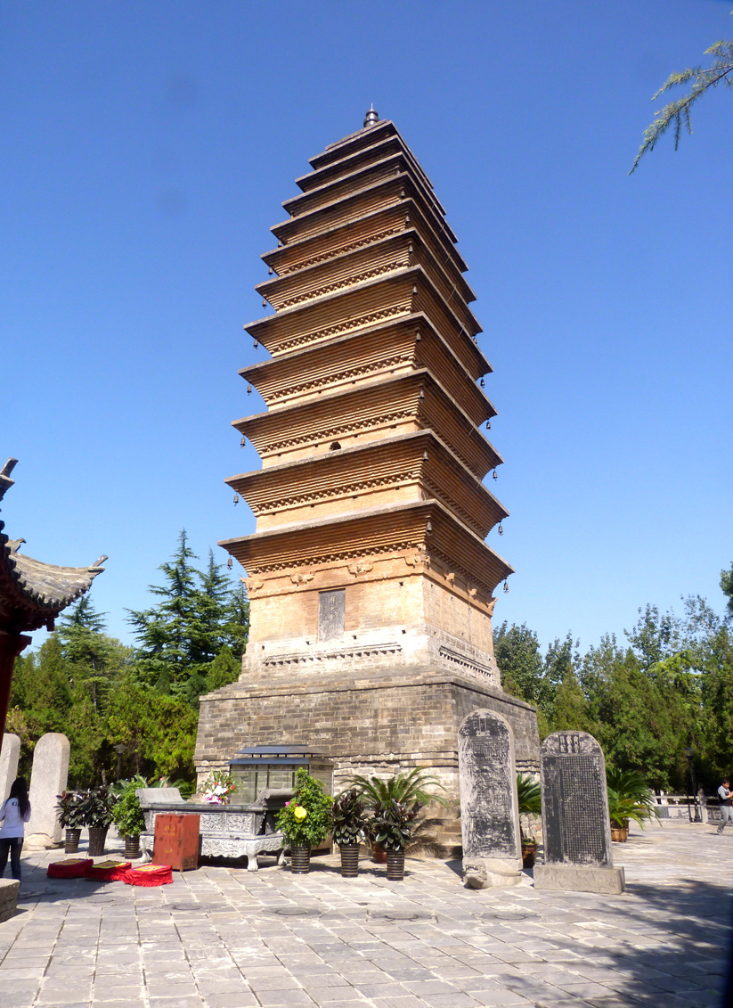 洛阳白马寺齐云塔(Gisling/Wikipedia/CC BY-SA 3.0)