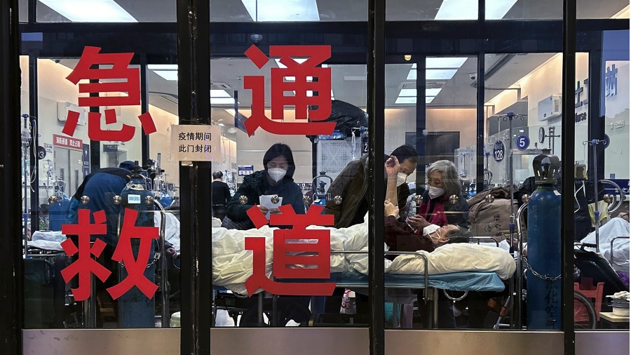 中国短短8天再出现50例本土重点毒株。示意图。(图片来源:Kevin Frayer/Getty Images)