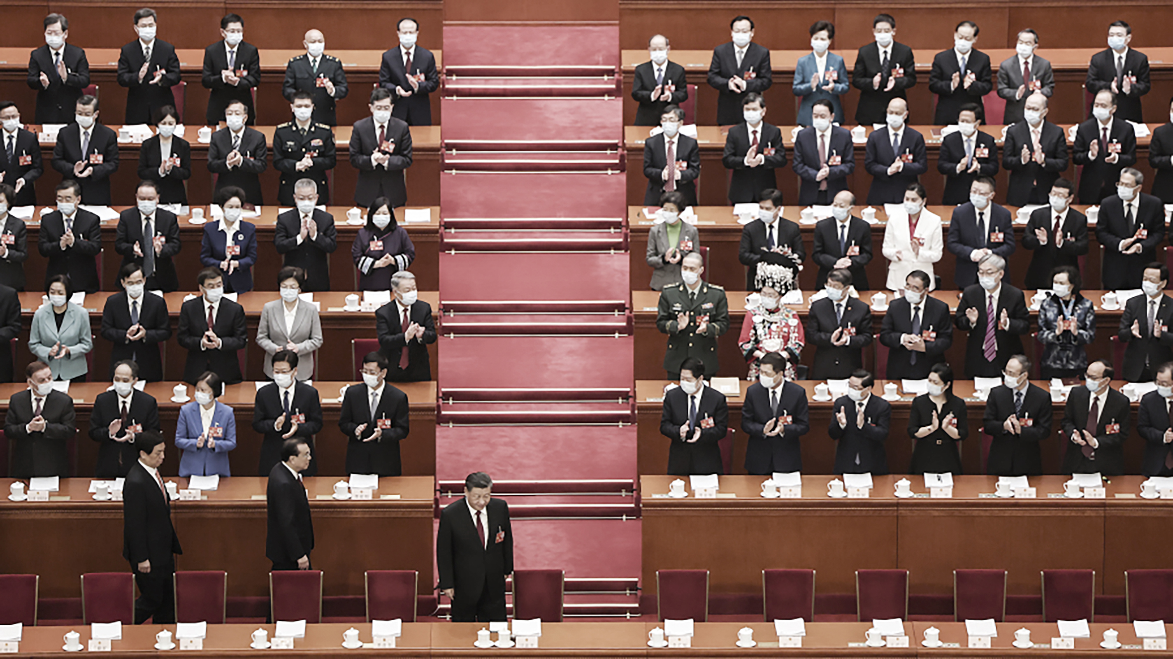 中共官员(Lintao Zhang/Getty Images)