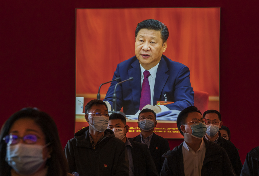 强化忠诚,党官财产向党公开。(图片来源: Getty Images)
