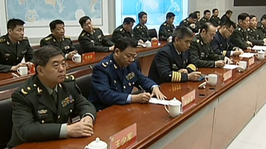 原任中央警卫局长的中将王少军。