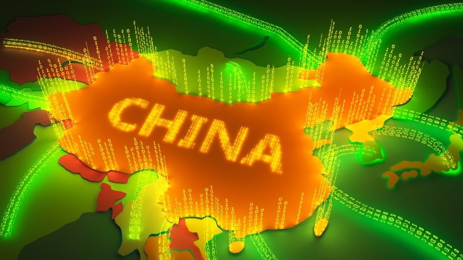 中国互联网防火墙。(图片来源:网络图片)